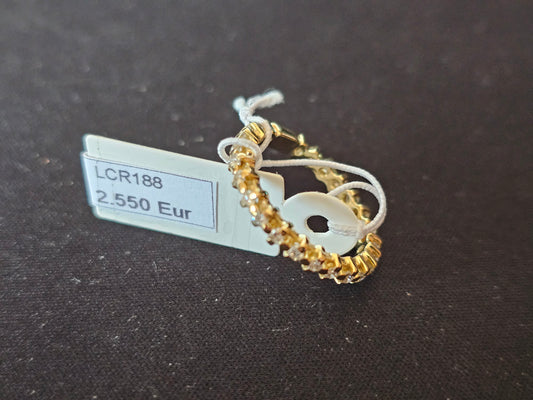 Anillo 18k con diamantes