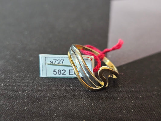 Anillo 18k blanco oro